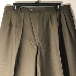 Zanella Alter Dress Pants Wool Italy 32x30